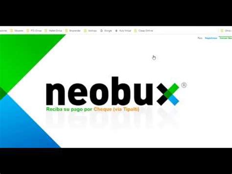 neobux iniciar sesión.